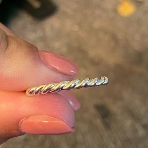 Pandora simple silver ring